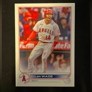 Tyler Wade 2022 Topps Los Angeles Angels MLB Baseball Card #US232 UPDATE SERIES